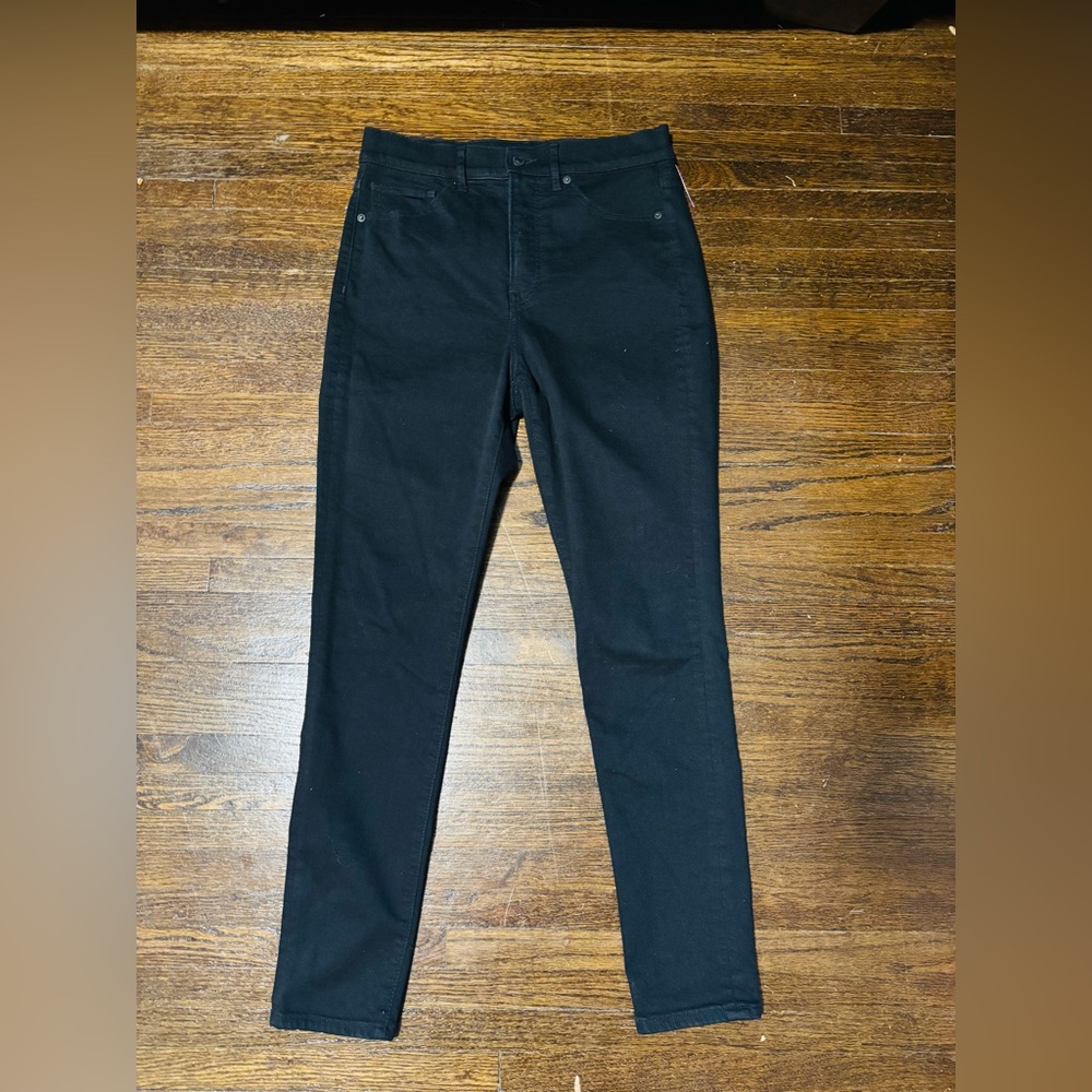 EXPRESS, Skinny Super High Rise, Classic Black Jeans, Size 6R
